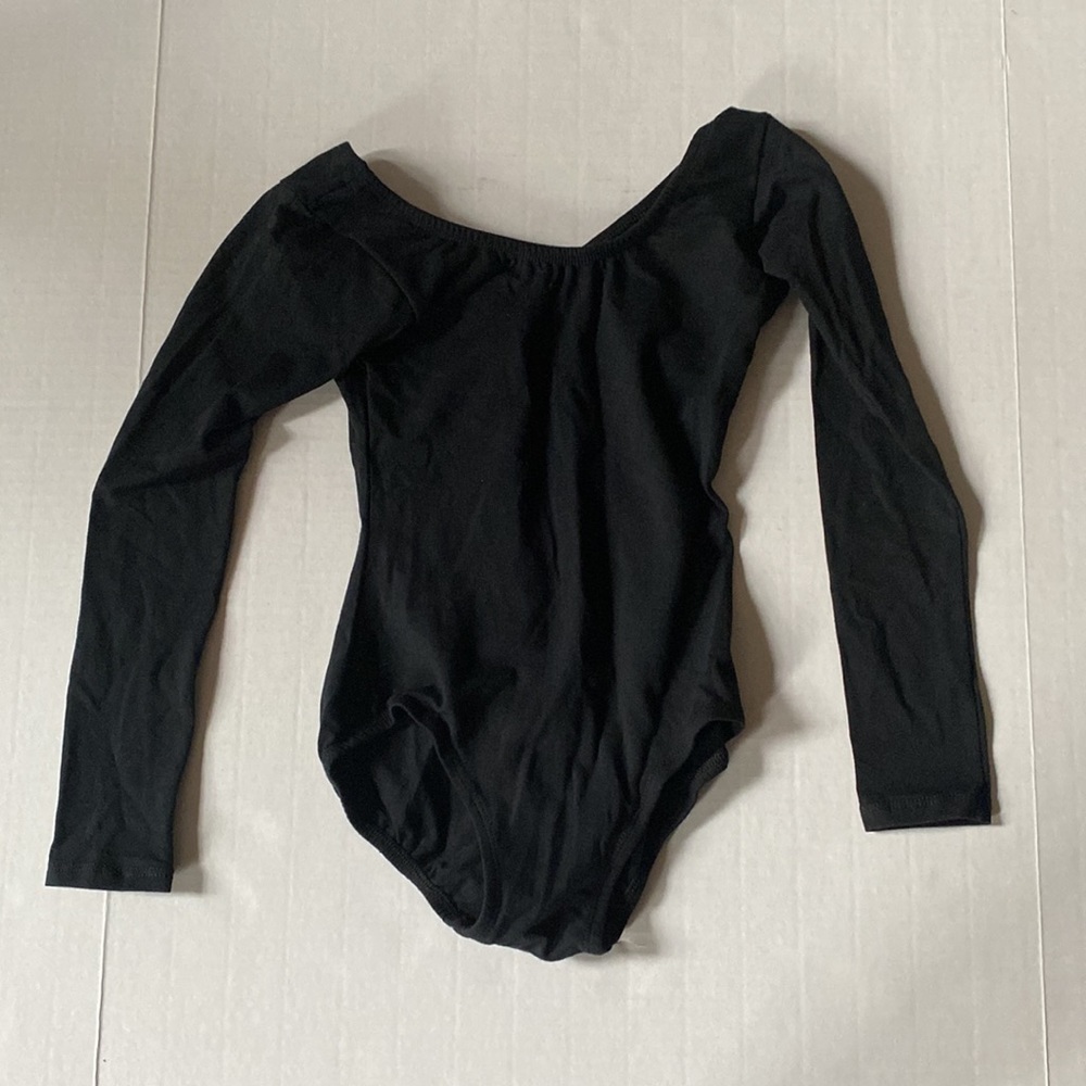 Black leotard